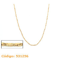 REF 531256 CORRENTE ROMMANEL FORMADA POR FIO DIAMANTADO TORC